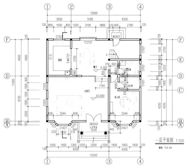 農村自建兩層樓房設計圖，外觀大氣款，看著就有面兒