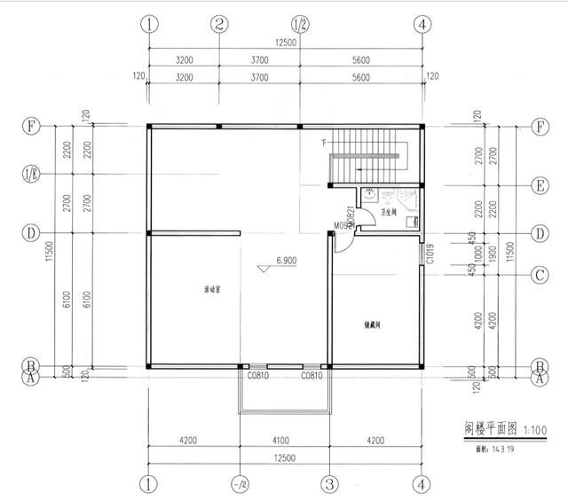 農村自建兩層樓房設計圖，外觀大氣款，看著就有面兒