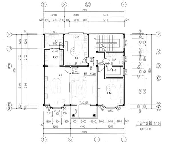 農村自建兩層樓房設計圖，外觀大氣款，看著就有面兒