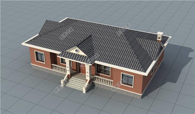 自建房一層大平層戶型圖，簡潔實(shí)用，一家人住得舒服