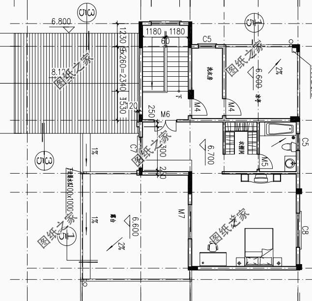 農(nóng)村三層別墅帶陽臺露臺設計，給你不一樣的居住體驗