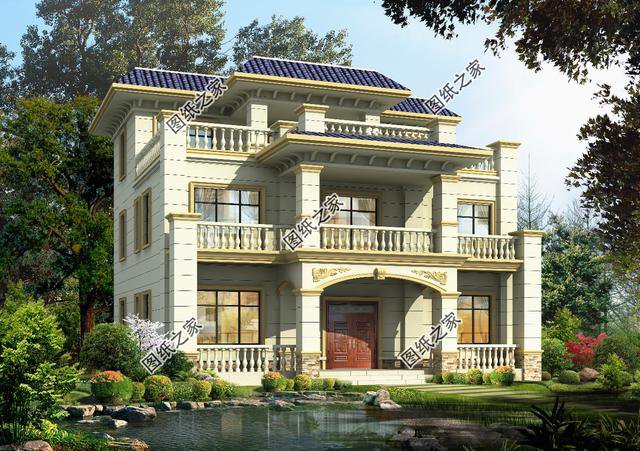 農(nóng)村別墅平屋頂設(shè)計圖，晾曬糧食，屋頂美夢，開個爬梯，樣樣不誤