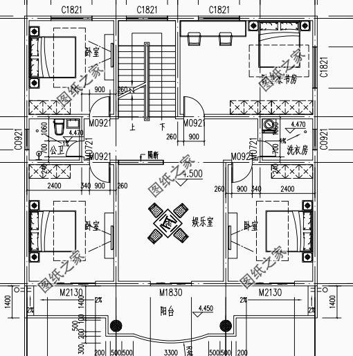 農(nóng)村別墅平屋頂設(shè)計圖，晾曬糧食，屋頂美夢，開個爬梯，樣樣不誤
