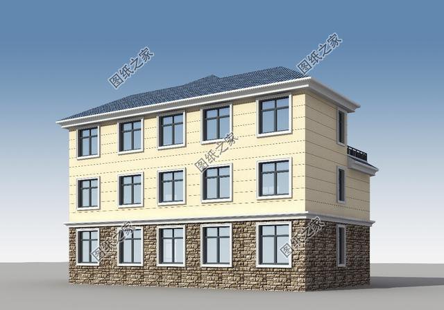 二層和二層半共堂屋雙拼別墅設(shè)計(jì)圖，建房子傳統(tǒng)習(xí)俗不能丟