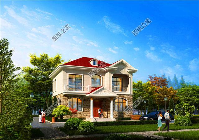 三款10x10自建房圖紙，好看又大方，咱們農(nóng)村人就是要住得比城里好