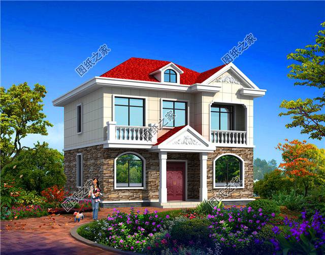 三款10x10自建房圖紙，好看又大方，咱們農(nóng)村人就是要住得比城里好