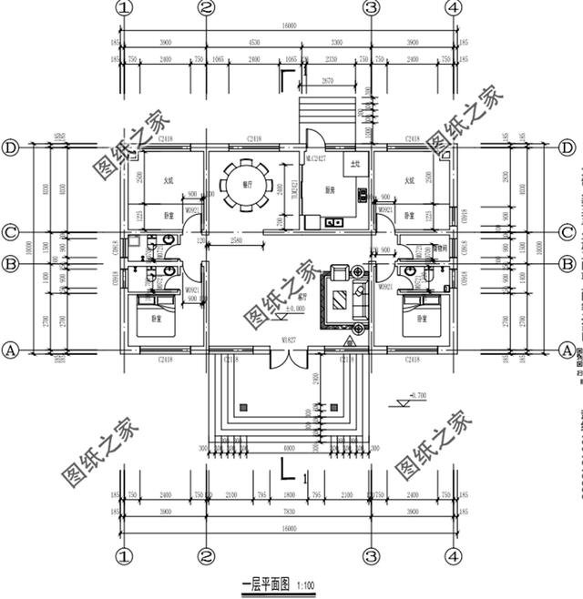 農(nóng)村一層15萬元別墅設計圖，實用舒適關(guān)鍵造價低，簡直是太省錢了