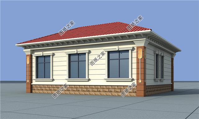 農(nóng)村一層15萬元別墅設計圖，實用舒適關(guān)鍵造價低，簡直是太省錢了