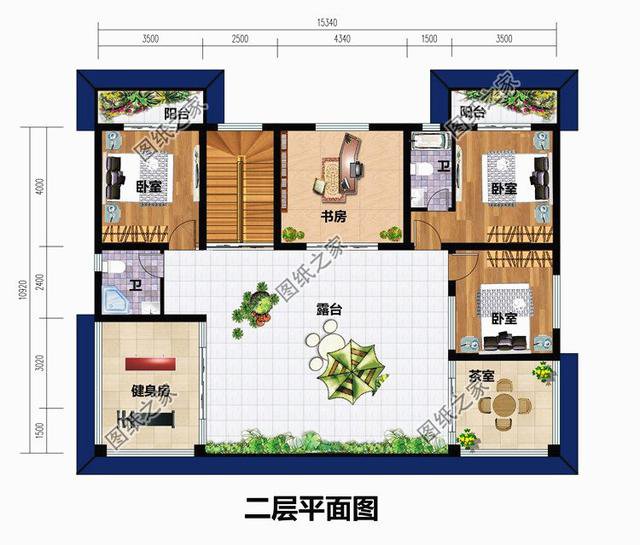 農(nóng)村帶小院子花園別墅效果圖，不用請(qǐng)?jiān)O(shè)計(jì)師，施工隊(duì)照著就能建