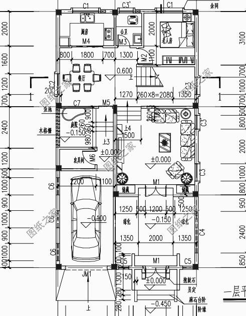農(nóng)村帶小院子花園別墅效果圖，不用請(qǐng)?jiān)O(shè)計(jì)師，施工隊(duì)照著就能建