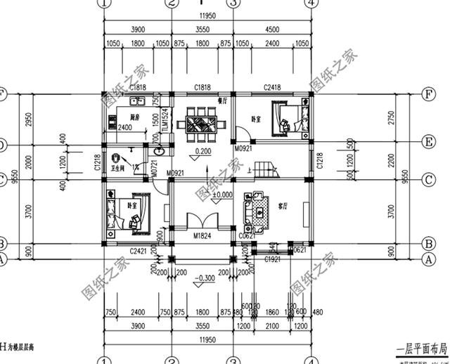 3款一百平方農(nóng)村建房圖，這三款三層小樓被村里人搶著建，喜歡就收藏