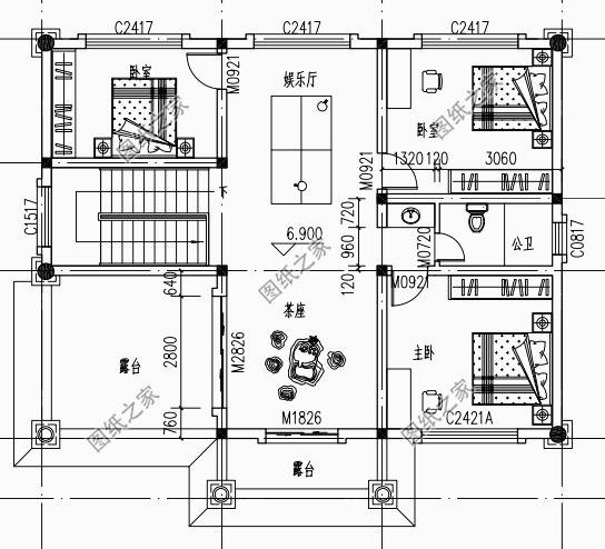 2024年新款別墅圖兩層半戶型圖，建成圖和想象中的幾乎一模一樣