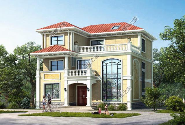 2024年新款別墅圖兩層半戶型圖，建成圖和想象中的幾乎一模一樣