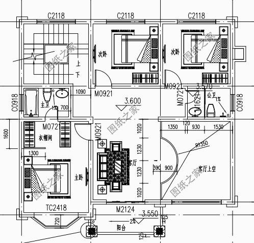 120平自建房設(shè)計圖紙，農(nóng)村自建房推薦，喜歡就收藏吧