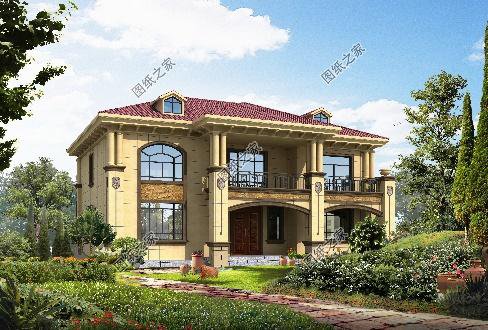 農(nóng)村最新二層簡(jiǎn)單大氣別墅圖片，大氣又好看，有這么一棟別墅誰(shuí)還去城里啊