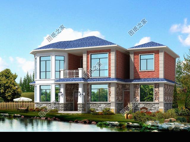 農(nóng)村最新二層簡(jiǎn)單大氣別墅圖片，大氣又好看，有這么一棟別墅誰(shuí)還去城里啊