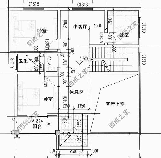 農(nóng)村自建房圖片三層，造型簡單，布局緊湊，施工難度也不高