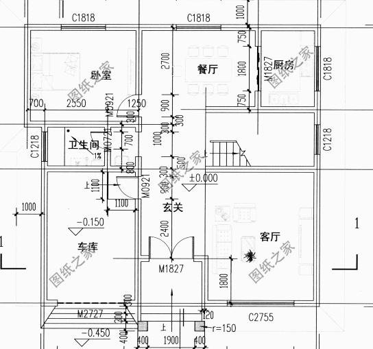 農(nóng)村自建房圖片三層，造型簡單，布局緊湊，施工難度也不高