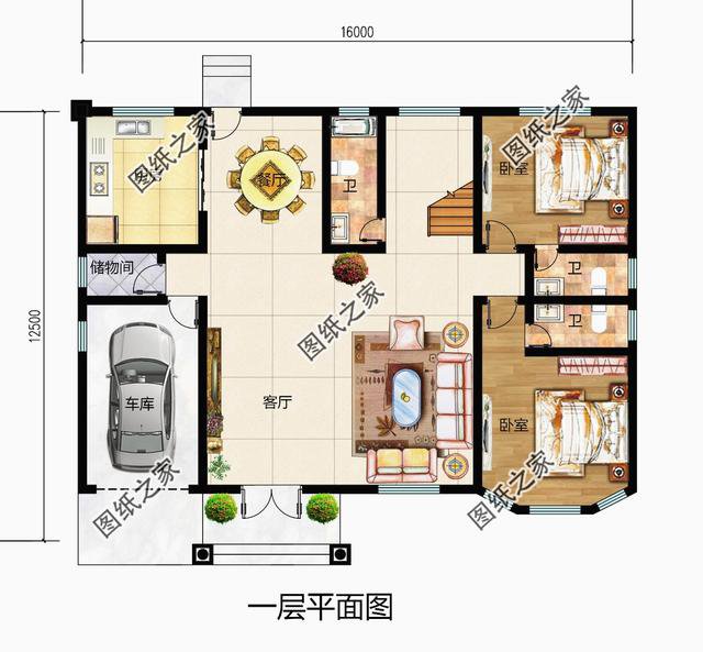 農(nóng)村最漂亮的二層別墅，經(jīng)典戶型，沒有中意的算我輸