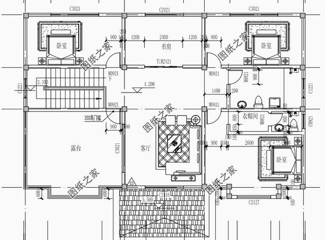 農(nóng)村二層小別墅圖片，戶型合理外觀也不賴，總有一款是你中意的