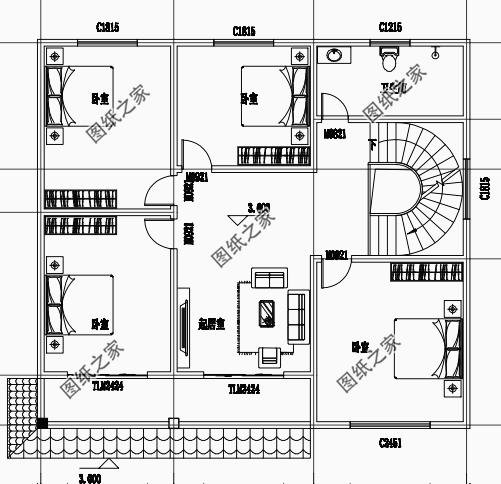 農(nóng)村二層小別墅圖片，戶型合理外觀也不賴，總有一款是你中意的
