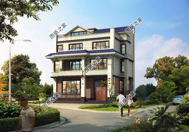 三層半農(nóng)村別墅外觀圖，經(jīng)濟(jì)實用才是關(guān)鍵，建房不要錯過