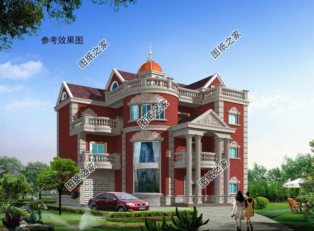 三層半農(nóng)村別墅外觀圖，經(jīng)濟(jì)實用才是關(guān)鍵，建房不要錯過