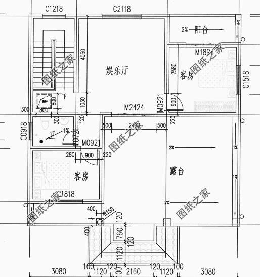 三層別墅住宅農(nóng)村，外觀和戶型上完美搭配，真的還不錯(cuò)