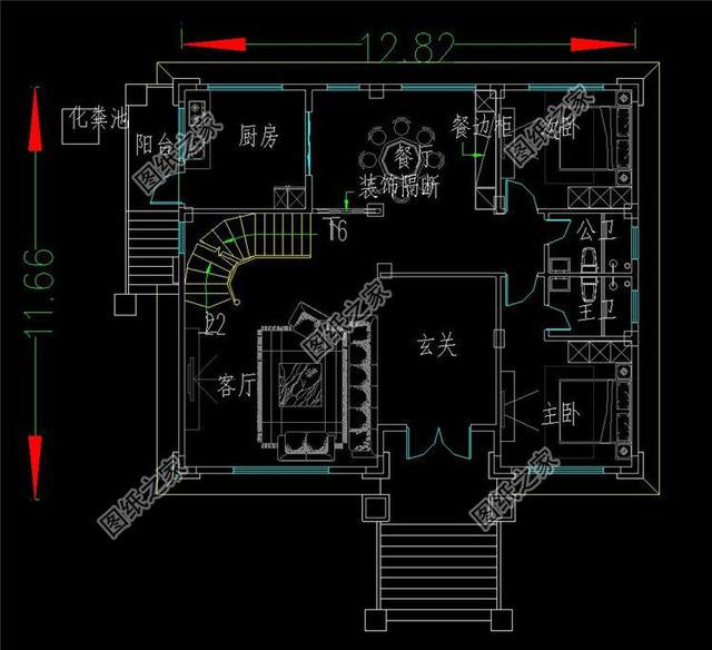 3款三層簡歐別墅設計圖，外觀時尚簡潔，住著愜意自在