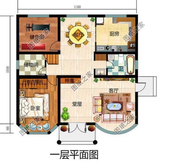 有陽(yáng)臺(tái)四層樓房設(shè)計(jì)圖，建一棟在村里倍有面，你值得擁有