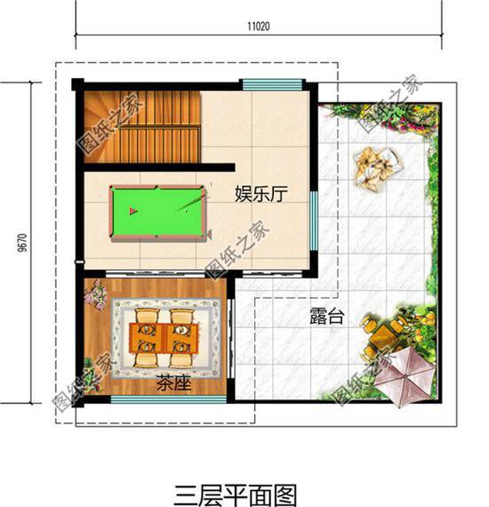 農(nóng)村新式平頂房設(shè)計(jì)圖，最適合農(nóng)村的三款三層別墅，城里人看了都羨慕