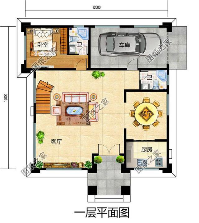 三層半帶露臺別墅圖片，想要大露臺的就這樣設(shè)計，洋氣又實用