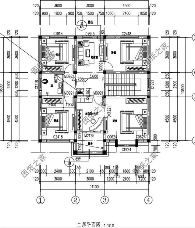 農(nóng)村三間兩層樓房設(shè)計圖，符合80后的審美，年輕人建房不用愁了