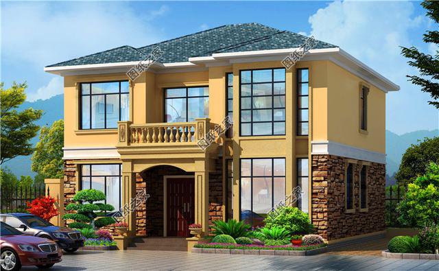 農(nóng)村三間兩層樓房設(shè)計圖，符合80后的審美，年輕人建房不用愁了