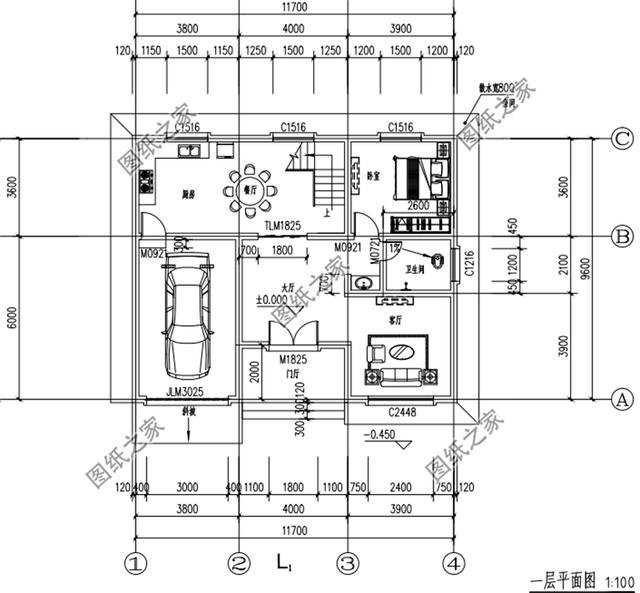 三層現(xiàn)代帶陽(yáng)臺(tái)別墅圖，經(jīng)濟(jì)實(shí)用人人夸，最后一款還帶車庫(kù)