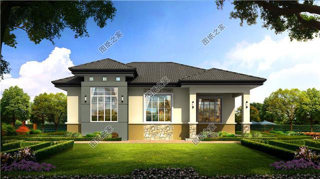 農(nóng)村三室一廳設(shè)計(jì)圖，外觀大氣，布局實(shí)用又合理，真不錯(cuò)！