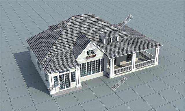 農(nóng)村三室一廳設(shè)計(jì)圖，外觀大氣，布局實(shí)用又合理，真不錯(cuò)！