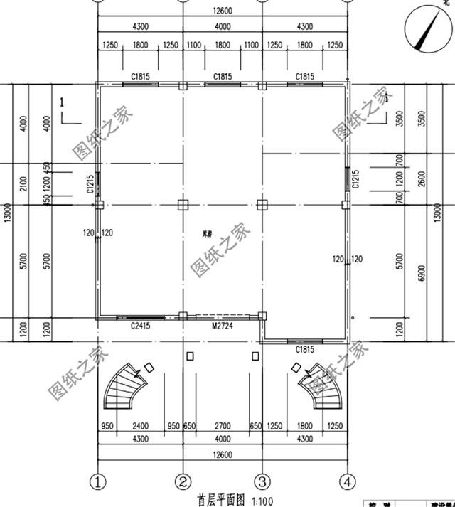 三層半農(nóng)村別墅外觀圖，簡(jiǎn)約大氣，功能豐富，這才是真正的別墅
