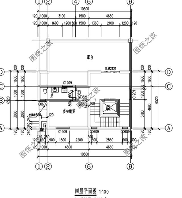 三層半農(nóng)村別墅外觀圖，簡(jiǎn)約大氣，功能豐富，這才是真正的別墅