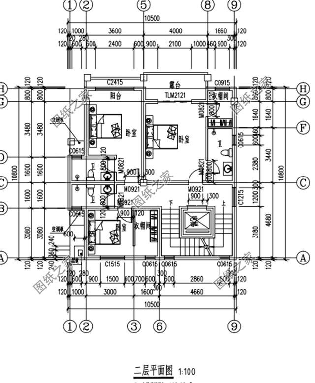 三層半農(nóng)村別墅外觀圖，簡(jiǎn)約大氣，功能豐富，這才是真正的別墅
