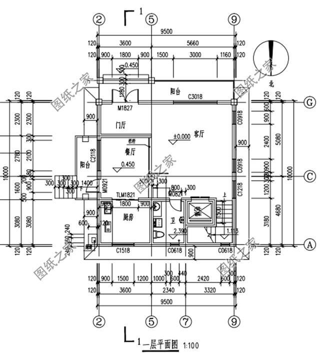 三層半農(nóng)村別墅外觀圖，簡(jiǎn)約大氣，功能豐富，這才是真正的別墅