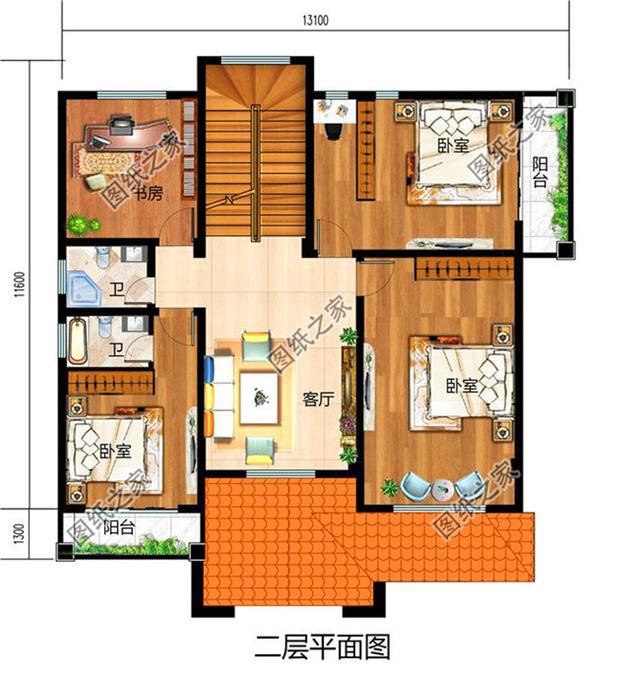 想要130平方米三層自建房設(shè)計(jì)圖？趕快看看這幾款，簡(jiǎn)約時(shí)尚造價(jià)低