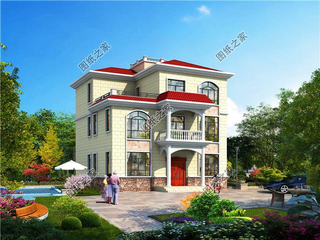 想要130平方米三層自建房設(shè)計(jì)圖？趕快看看這幾款，簡(jiǎn)約時(shí)尚造價(jià)低