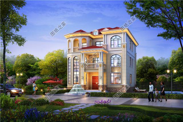 想要130平方米三層自建房設(shè)計(jì)圖？趕快看看這幾款，簡(jiǎn)約時(shí)尚造價(jià)低