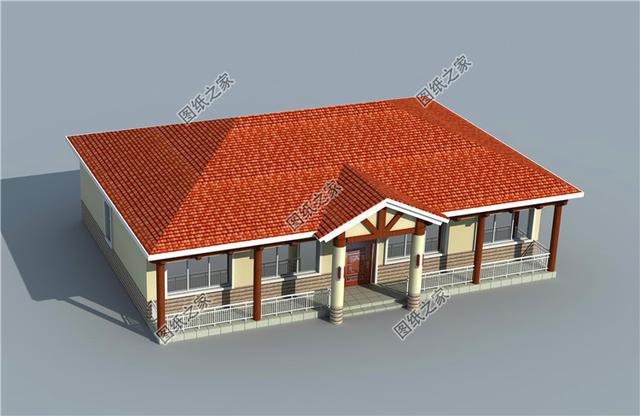 推薦四款一層平房設(shè)計(jì)圖農(nóng)村，樣式不同，每一款都有與別款不同的美