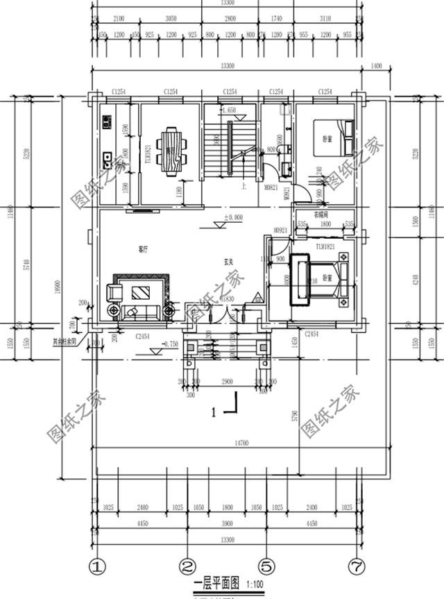 150平方農村房設計圖，符合農村人的審美需求，外觀相當的有排面