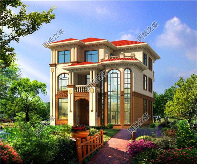 12x12米農(nóng)村建房平面圖，戶(hù)型方正，住在里面那是非常的享受