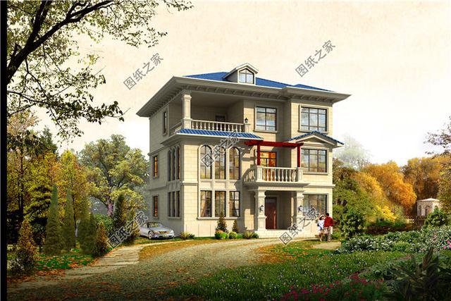 12x12米農(nóng)村建房平面圖，戶(hù)型方正，住在里面那是非常的享受