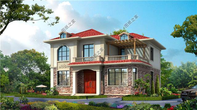 三款小兩層農(nóng)村自建房圖片，耐看又實(shí)用，還擔(dān)心建不出好房子嗎