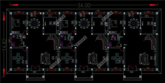 漂亮的農(nóng)村自建雙拼別墅效果圖，外觀大氣，兄弟更和睦
